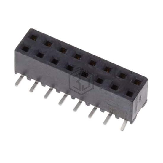 1-2314845-6 - TE Connectivity AMP Connectors - Rectangular Connectors - Headers, Receptacles, Female Sockets