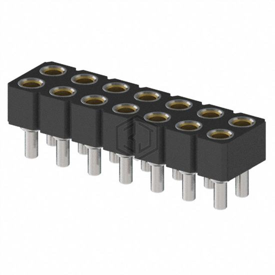 835-47-014-10-001000 - Mill-Max Manufacturing Corp. - Rectangular Connectors - Headers, Receptacles, Female Sockets