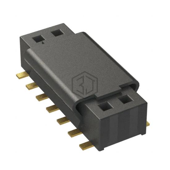 CLP-107-02-H-D-P-TR - Samtec Inc. - Rectangular Connectors - Headers, Receptacles, Female Sockets