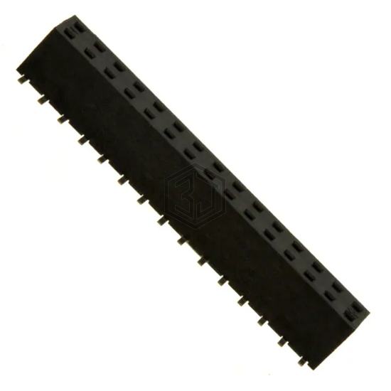 55510-130LF - Amphenol ICC (FCI) - Rectangular Connectors - Headers, Receptacles, Female Sockets