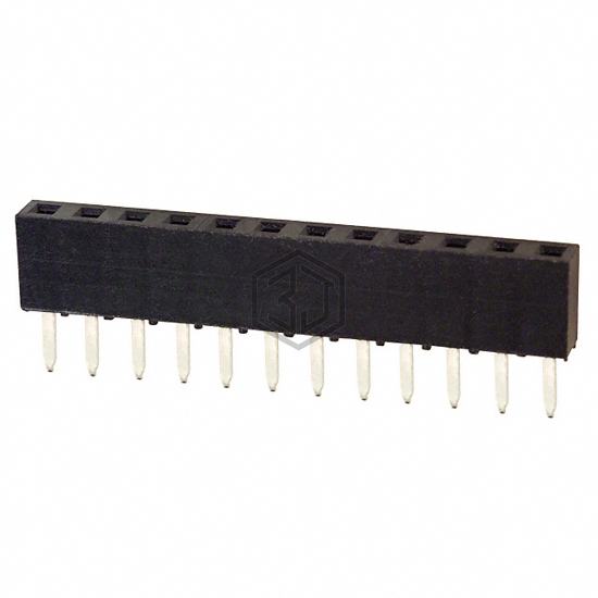 25631201RP2 - NorComp Inc. - Rectangular Connectors - Headers, Receptacles, Female Sockets