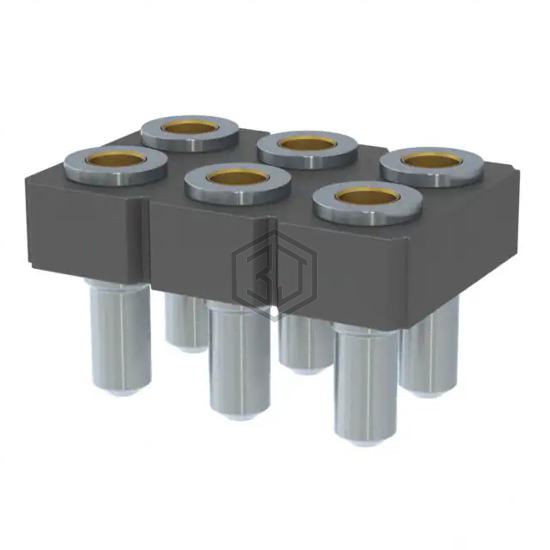415-47-206-41-004000 - Mill-Max Manufacturing Corp. - Rectangular Connectors - Headers, Receptacles, Female Sockets