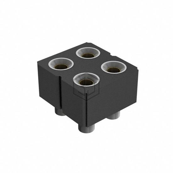 406-43-204-30-068001 - Mill-Max Manufacturing Corp. - Rectangular Connectors - Headers, Receptacles, Female Sockets