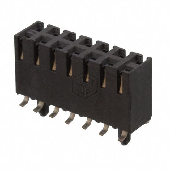 0015453514 - Molex - Rectangular Connectors - Headers, Receptacles, Female Sockets