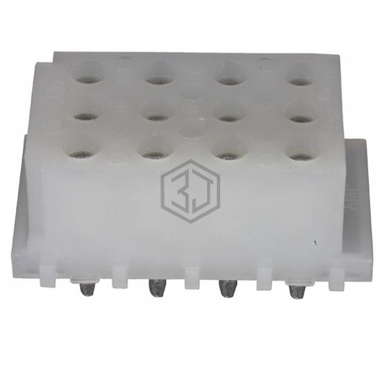 350643-1 - TE Connectivity AMP Connectors - Rectangular Connectors - Headers, Receptacles, Female Sockets