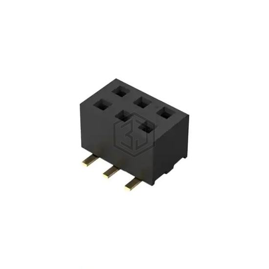 BF100-06-A-D-0-0640-L-C - GCT - Rectangular Connectors - Headers, Receptacles, Female Sockets