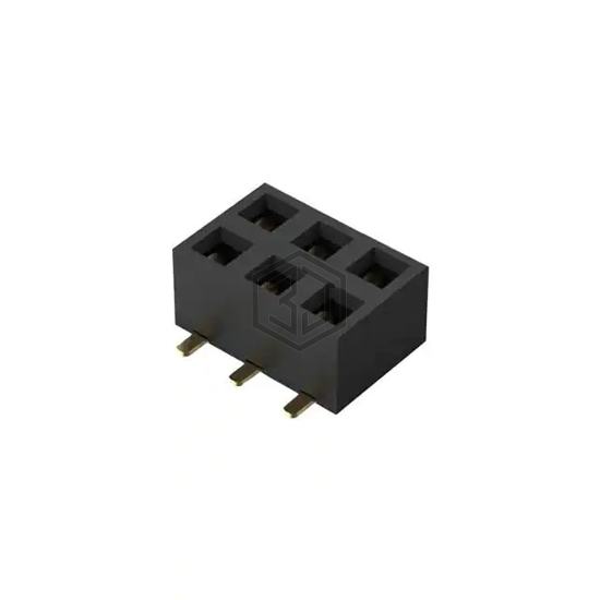 BF080-06-A-1-L-C - GCT - Rectangular Connectors - Headers, Receptacles, Female Sockets