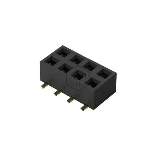 BF080-08-A-1-L-C - GCT - Rectangular Connectors - Headers, Receptacles, Female Sockets