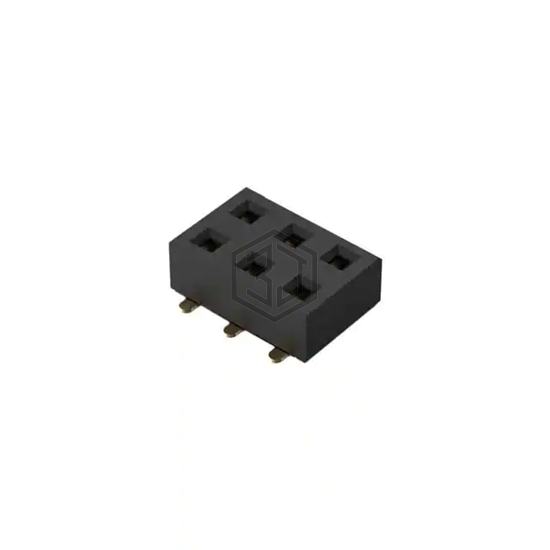 BF121-06-A-0-L-C - GCT - Rectangular Connectors - Headers, Receptacles, Female Sockets