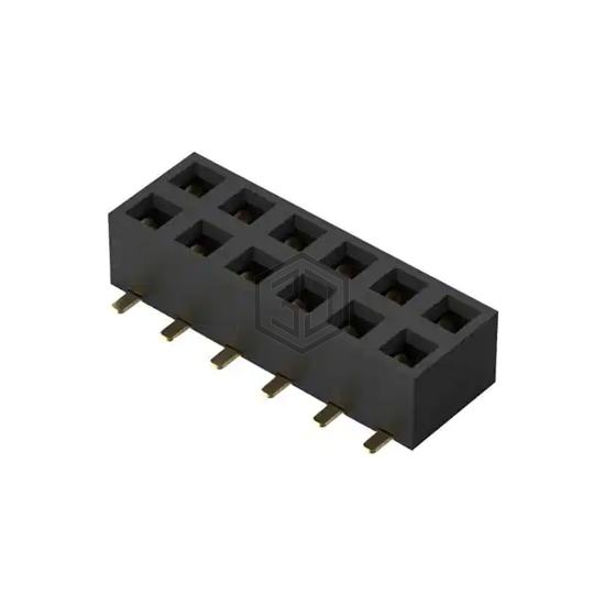 BF080-12-A-1-L-C - GCT - Rectangular Connectors - Headers, Receptacles, Female Sockets