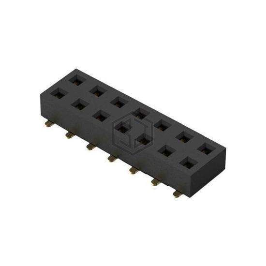 BF121-14-A-0-L-C - GCT - Rectangular Connectors - Headers, Receptacles, Female Sockets