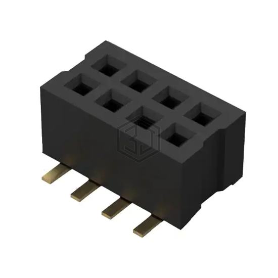 BC085-08-A-0390-L-C - GCT - Rectangular Connectors - Headers, Receptacles, Female Sockets