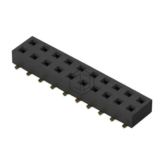BF121-20-A-1-L-C - GCT - Rectangular Connectors - Headers, Receptacles, Female Sockets