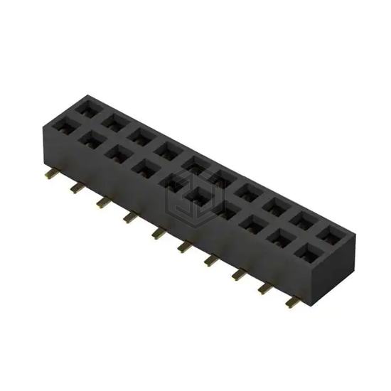 BF080-20-A-1-L-C - GCT - Rectangular Connectors - Headers, Receptacles, Female Sockets