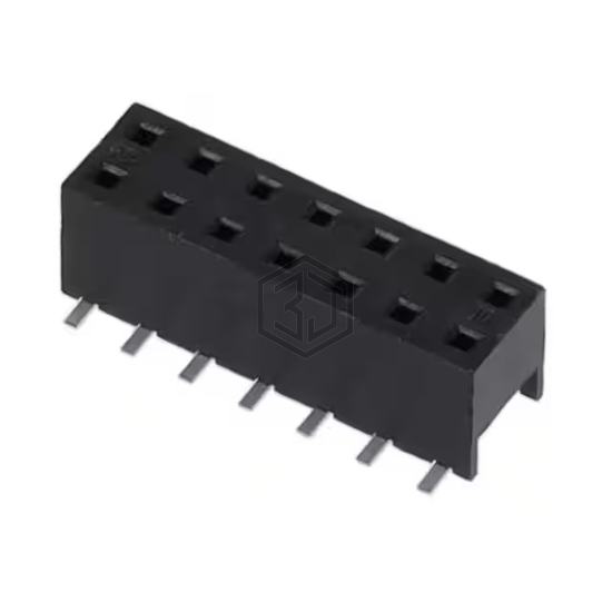 55510-114TRLF - Amphenol ICC (FCI) - Rectangular Connectors - Headers, Receptacles, Female Sockets