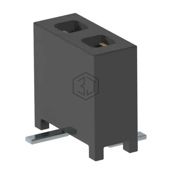 MMS-102-02-L-SV-TR - Samtec Inc. - Rectangular Connectors - Headers, Receptacles, Female Sockets