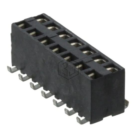 969973-7 - TE Connectivity AMP Connectors - Rectangular Connectors - Headers, Receptacles, Female Sockets