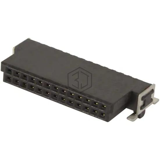 15250102601000 - HARTING - Rectangular Connectors - Headers, Receptacles, Female Sockets
