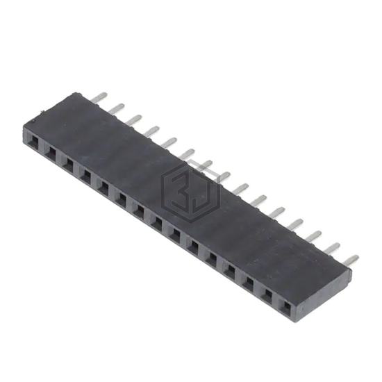 SSW-115-01-F-S - Samtec Inc. - Rectangular Connectors - Headers, Receptacles, Female Sockets