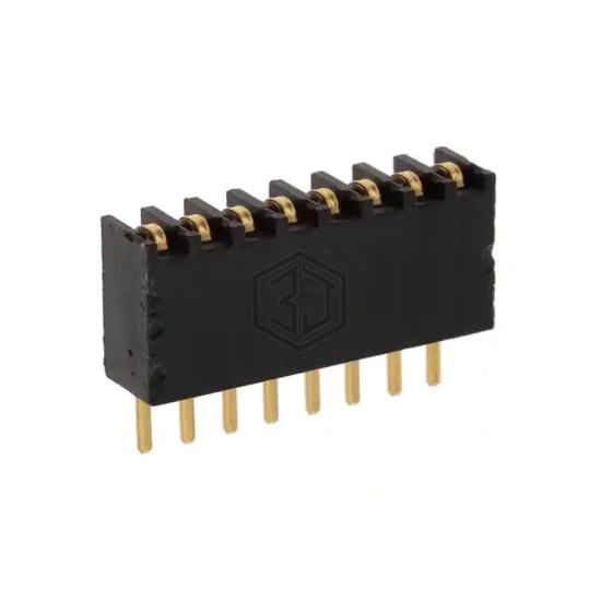 BSW-108-04-G-S - Samtec Inc. - Rectangular Connectors - Headers, Receptacles, Female Sockets