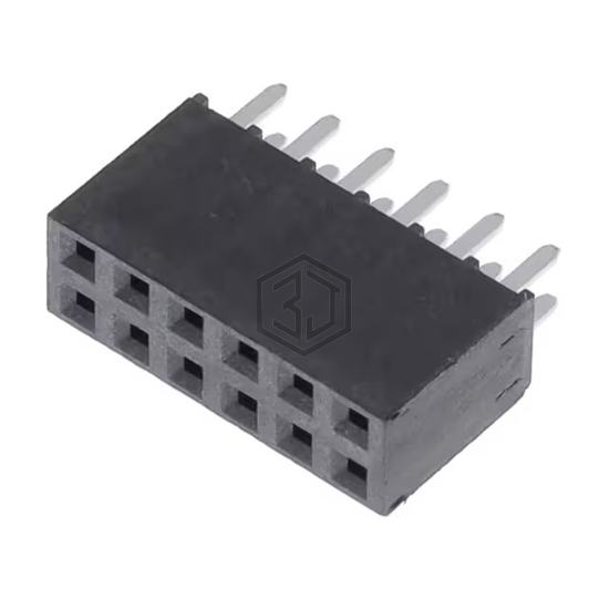SSW-106-06-S-D - Samtec Inc. - Rectangular Connectors - Headers, Receptacles, Female Sockets