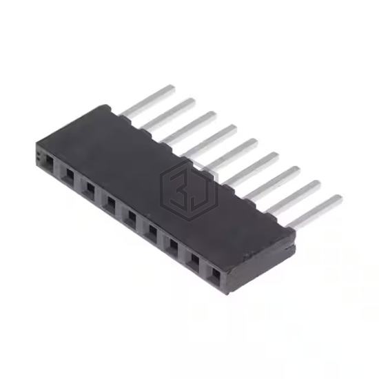 SQT-109-03-L-S - Samtec Inc. - Rectangular Connectors - Headers, Receptacles, Female Sockets