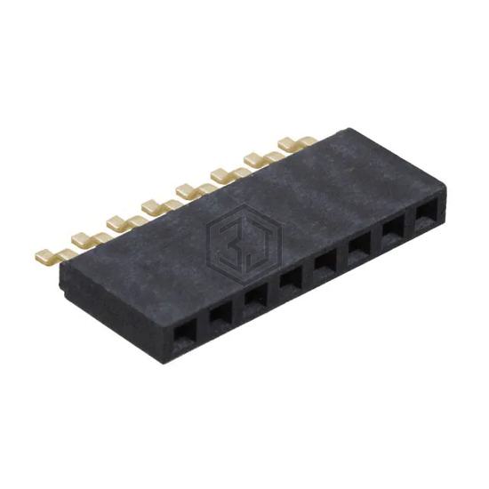 SMH-108-02-G-S - Samtec Inc. - Rectangular Connectors - Headers, Receptacles, Female Sockets