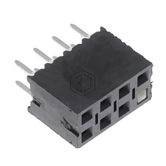 BCS-104-L-D-TE-001 - Samtec Inc. - Rectangular Connectors - Headers, Receptacles, Female Sockets