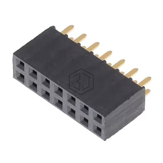 SSW-107-21-G-D - Samtec Inc. - Rectangular Connectors - Headers, Receptacles, Female Sockets