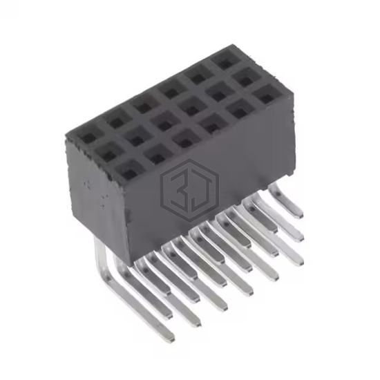 SSW-106-02-F-T-RA - Samtec Inc. - Rectangular Connectors - Headers, Receptacles, Female Sockets