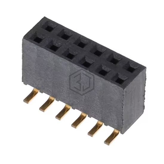 SSW-106-22-G-D-VS - Samtec Inc. - Rectangular Connectors - Headers, Receptacles, Female Sockets
