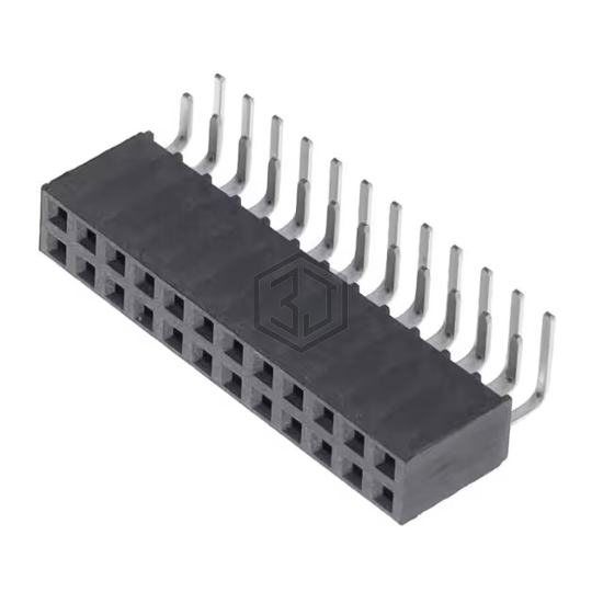 SSW-112-02-F-D-RA - Samtec Inc. - Rectangular Connectors - Headers, Receptacles, Female Sockets