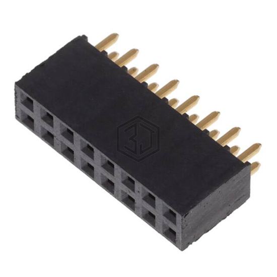 SSQ-108-21-G-D - Samtec Inc. - Rectangular Connectors - Headers, Receptacles, Female Sockets
