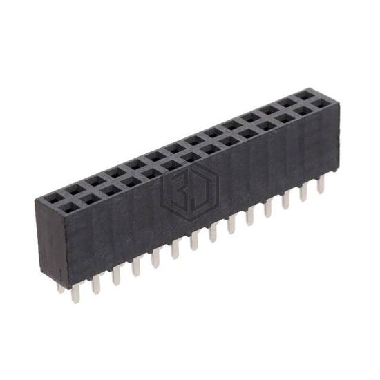 SSW-114-01-F-D - Samtec Inc. - Rectangular Connectors - Headers, Receptacles, Female Sockets