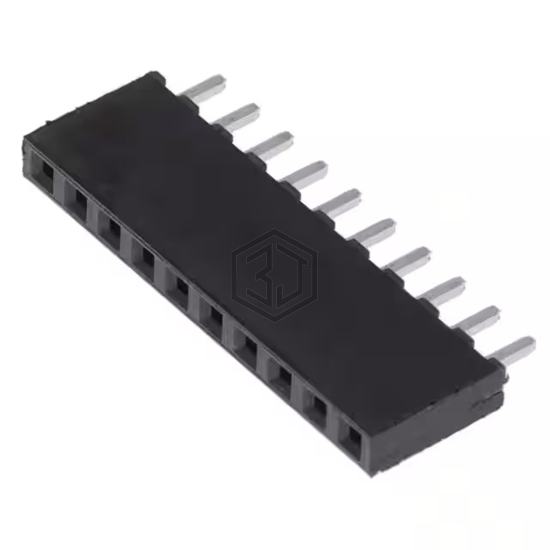 SQT-110-01-S-S - Samtec Inc. - Rectangular Connectors - Headers, Receptacles, Female Sockets