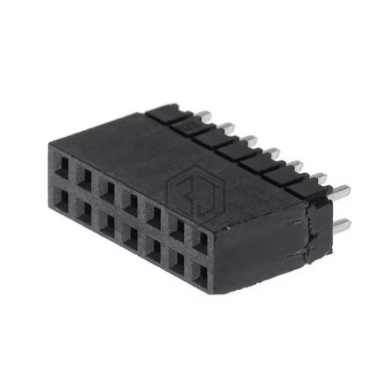 ESQ-107-12-S-D - Samtec Inc. - Rectangular Connectors - Headers, Receptacles, Female Sockets