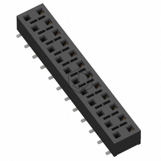 HLE-112-02-F-DV - Samtec Inc. - Rectangular Connectors - Headers, Receptacles, Female Sockets