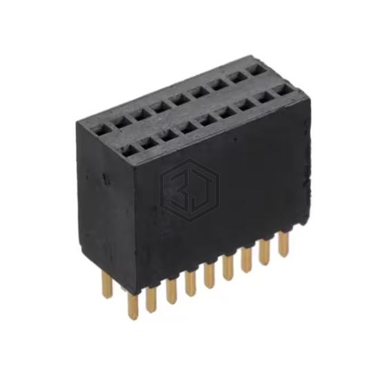 SMS-109-01-G-D - Samtec Inc. - Rectangular Connectors - Headers, Receptacles, Female Sockets