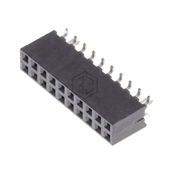 SQW-110-01-F-D-VS-LC - Samtec Inc. - Rectangular Connectors - Headers, Receptacles, Female Sockets