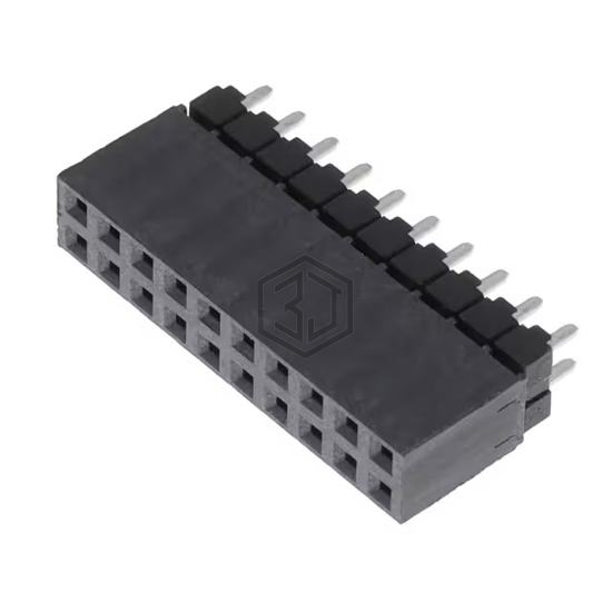 ESW-110-12-L-D - Samtec Inc. - Rectangular Connectors - Headers, Receptacles, Female Sockets