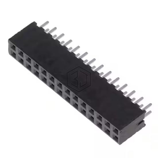 SQW-114-01-F-D - Samtec Inc. - Rectangular Connectors - Headers, Receptacles, Female Sockets