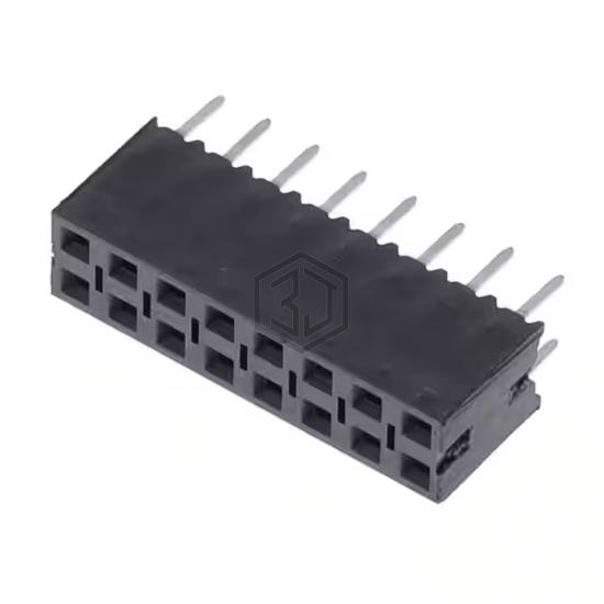 BCS-108-L-D-DE-BE - Samtec Inc. - Rectangular Connectors - Headers, Receptacles, Female Sockets
