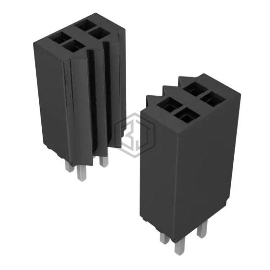 SMS-110-01-L-D - Samtec Inc. - Rectangular Connectors - Headers, Receptacles, Female Sockets