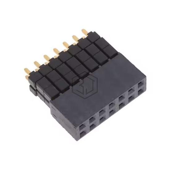 ESW-107-58-G-D - Samtec Inc. - Rectangular Connectors - Headers, Receptacles, Female Sockets