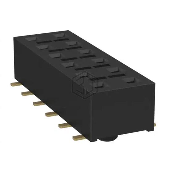 HLE-106-02-G-DV-A - Samtec Inc. - Rectangular Connectors - Headers, Receptacles, Female Sockets
