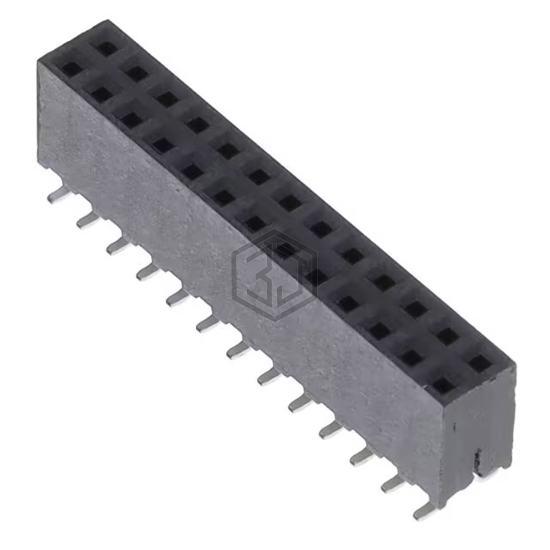 SQW-113-01-F-D-VS - Samtec Inc. - Rectangular Connectors - Headers, Receptacles, Female Sockets