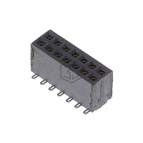 SFMC-107-02-L-D - Samtec Inc. - Rectangular Connectors - Headers, Receptacles, Female Sockets