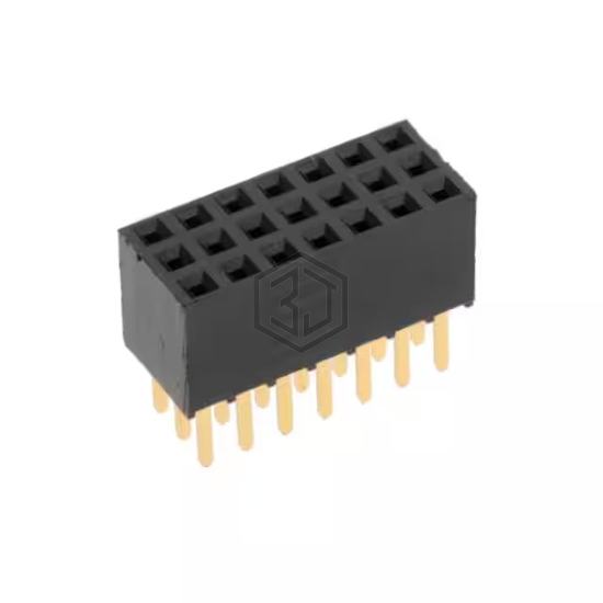 SSW-107-02-G-T - Samtec Inc. - Rectangular Connectors - Headers, Receptacles, Female Sockets