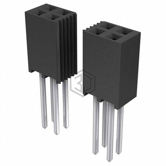 SSQ-110-21-S-D - Samtec Inc. - Rectangular Connectors - Headers, Receptacles, Female Sockets