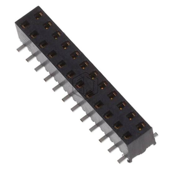 MMS-112-02-F-DV-A - Samtec Inc. - Rectangular Connectors - Headers, Receptacles, Female Sockets